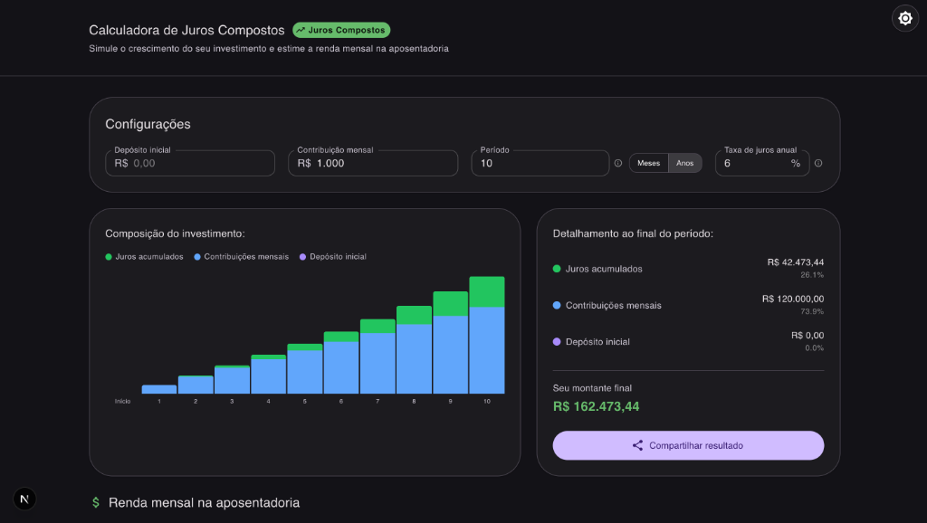 Compound Interest Calculator preview